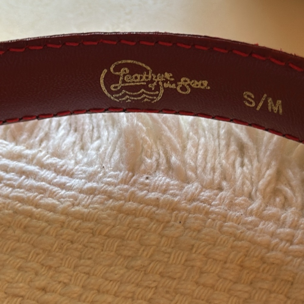 Snake skin red/black belt - Picture 5 of 6